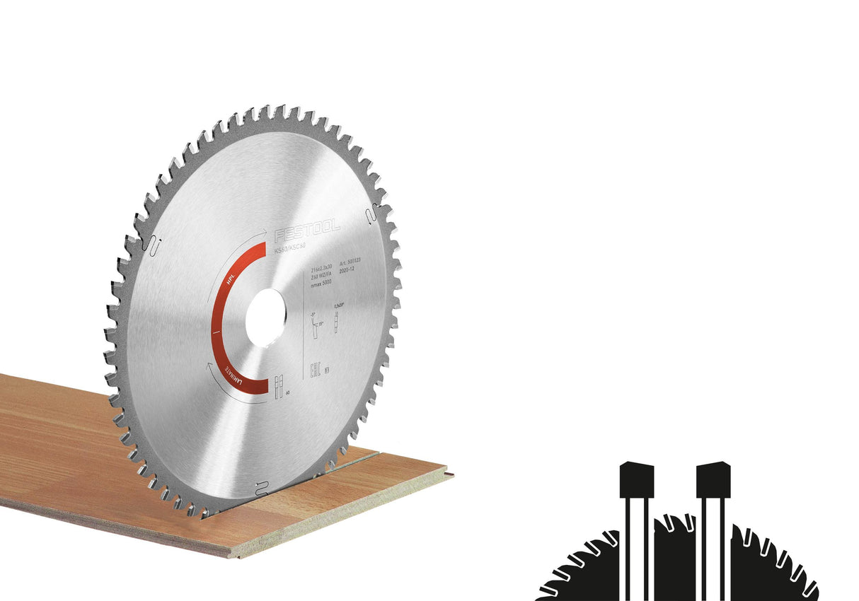 Kreissägeblatt 216x2,3x30 WZ/FA60