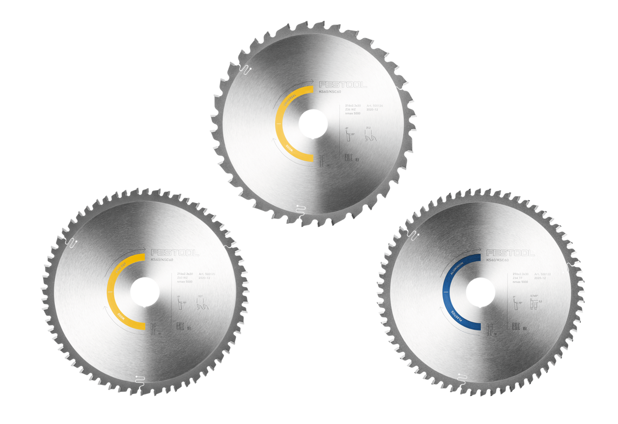 Kreissägebl-Set KSB-SORT/3 W/A 216x2,3