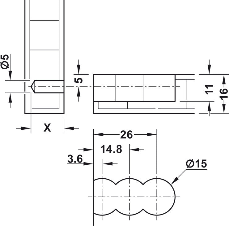 Cabineo 12 / 500 Stück