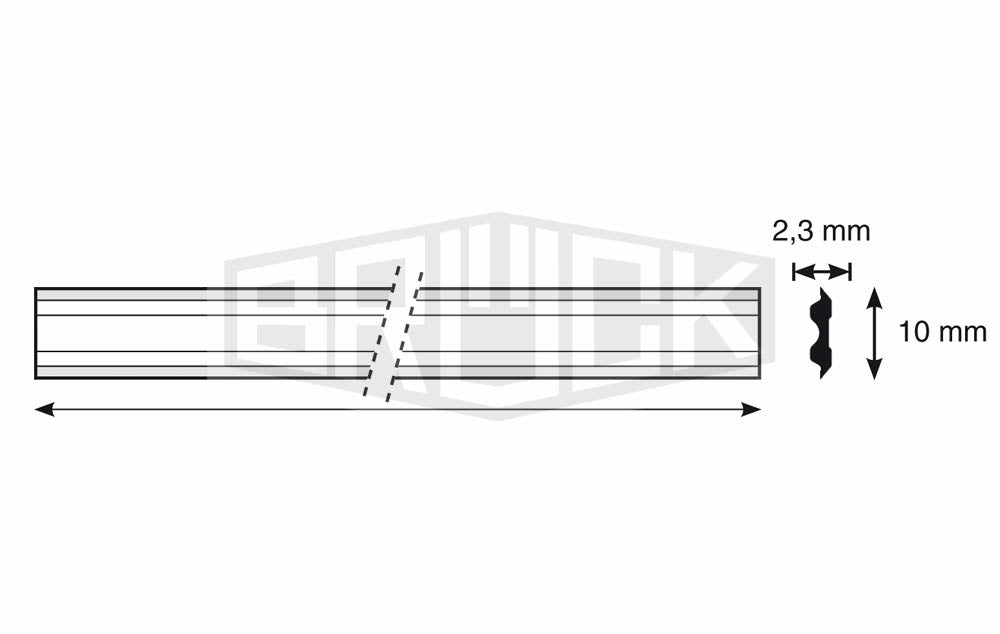 Original TERSA HS Hobelmesser