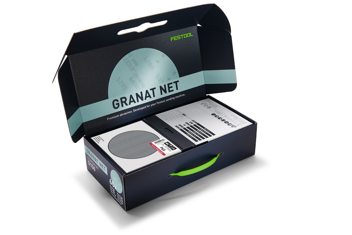 Schleifscheiben D150 GR NET-Set