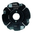 Wendeplatten-Verstellnuter, hartmetallbestückt, Ø 125 x 15,4 - 26,5 x 30 mm