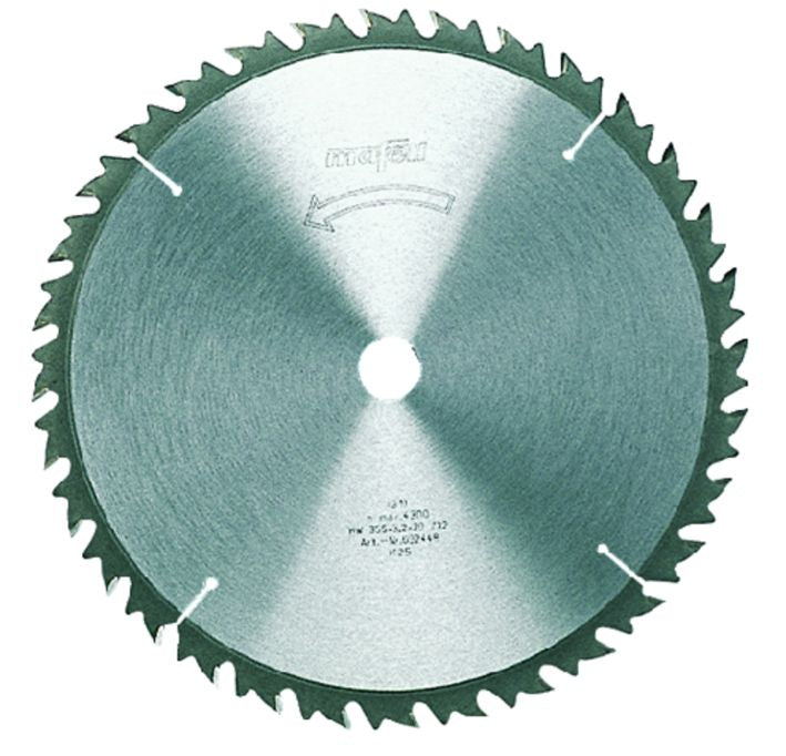 Sägeblatt-HM, 355 x 2,2/3,2 x 30 mm, Z 32, WZ, für Feinschnitte