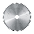 Sägeblatt-HM, 225 x 1,8/2,5 x 30 mm, Z 68, FZ/TR, für Kunststoff- und Aluminium-Profile