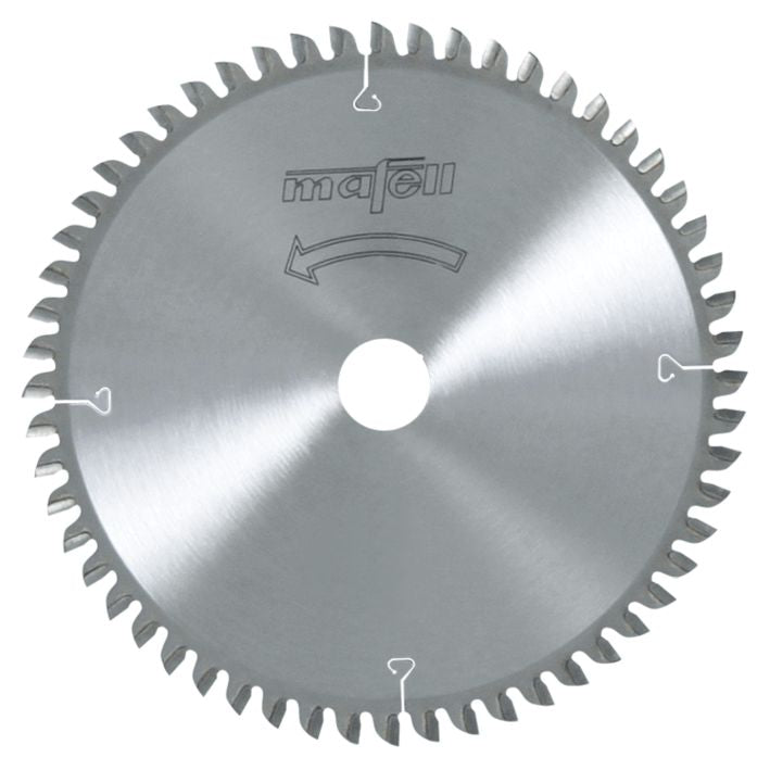 Sägeblatt-HM, 185 x 1,4/2,4 x 20 mm, Z?56, WZ, für Querschnitte in Holz