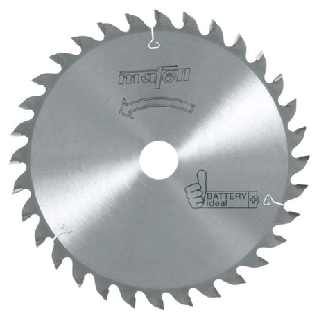 Sägeblatt-HM, 185 x 1,2/1,8 x 20 mm, Z?32, WZ, Battery ideal, für Längs- und Querschnitte in Holz