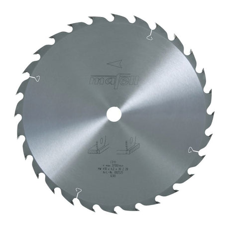 Sägeblatt-HM, 410 x 2,5/4,2 x 30 mm, Z 28, WZ, für universellen Einsatz in Holz (MKS 165 Ec)