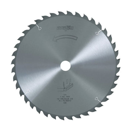 Sägeblatt-HM, 330 x 2,2/3,6 x 30 mm, Z 40, WZ, für Feinschnitte in Holz