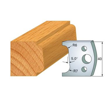Abweiser 40 mm Nr.2 Paar