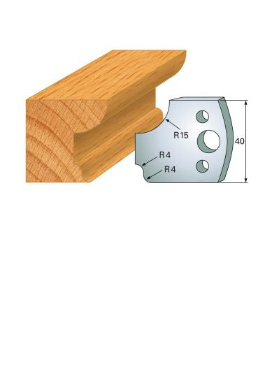 Abweiser 40 mm Nr.43 Paar
