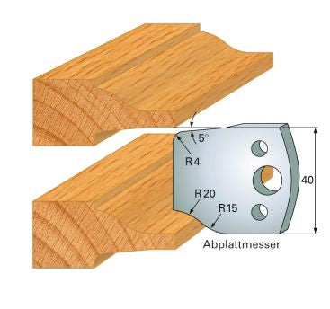 Abweiser 40 mm Nr.98 (A100) Paar