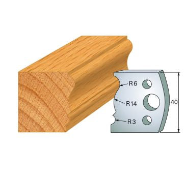 Abweiser 40 mm Nr.106 Paar
