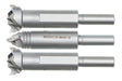 Cabineo Aggregat-Bohrer Set, HW, 3 Stück (RL/LL/RL), Ø15, Schaft Ø6/4.5mm, L 57.5mm
