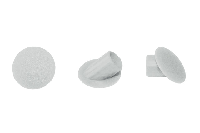 Clamex Abdeckkappe 45°, 100 Stück, RAL 7035 lichtgrau