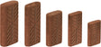DOMINO SIPO     5x30/900 (3x300) MAU