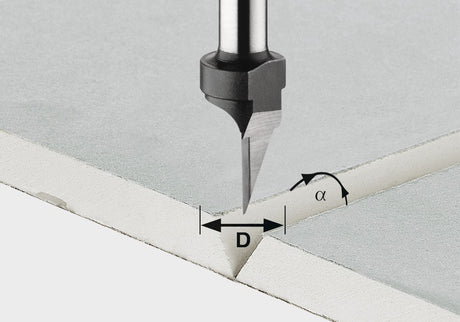 GIPSKARTONFRÄS  HW D12,5/45GRAD