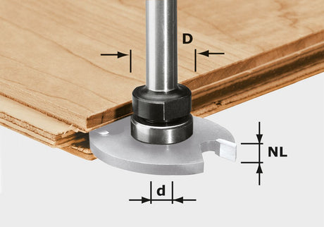 Frässpindel     S8 1,5-5 KL16