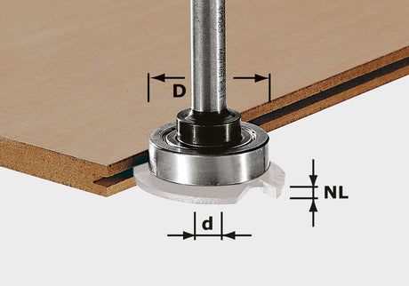 Frässpindel     S8 1,5-5 KL28