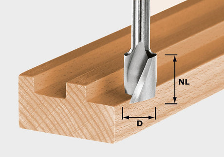 Nutfräser       HS Spi S8 D6/21