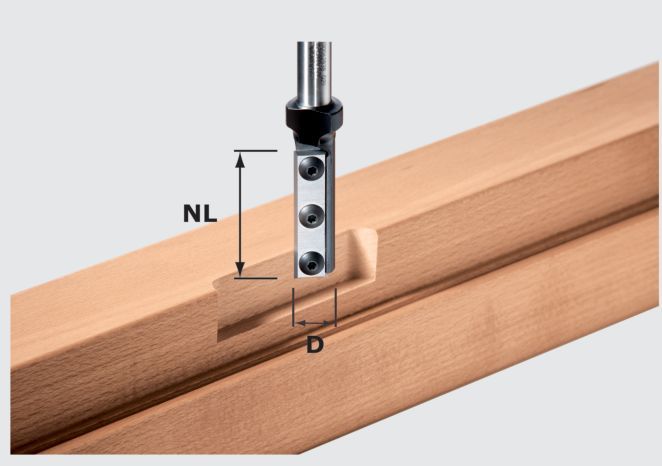 Wepla Nutfräser HW-S12 D16/50 WP