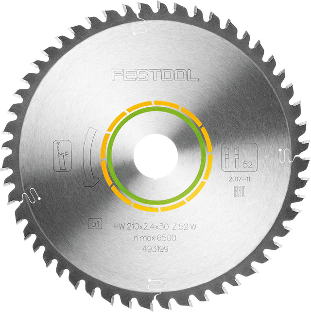 KREISSÄGEBLATT  HW 210X2,4X30 W52