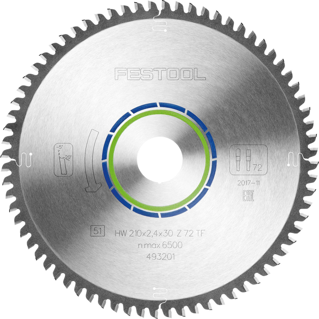 KREISSÄGEBLATT  HW 210X2,4X30 TF72