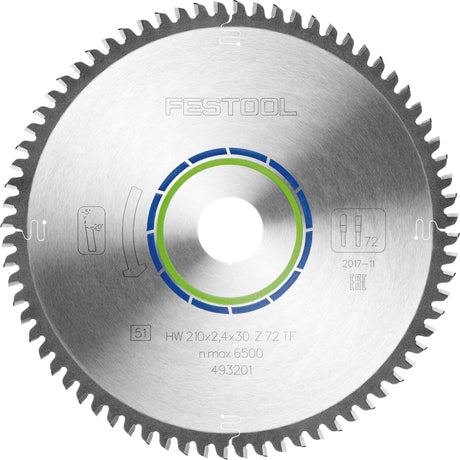 KREISSÄGEBLATT  HW 210X2,4X30 TF72