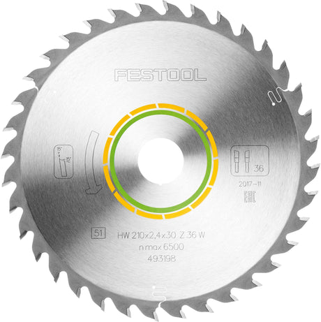 KREISSÄGEBLATT  HW 210X2,4X30 W36