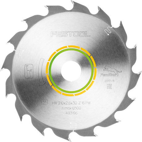 KREISSÄGEBLATT  HW 210X2,6X30 PW16