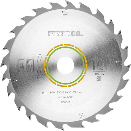 Kreissägeblatt  HW 230x2,5x30 W24