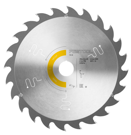 Kreissägeblatt  HW 254x2,4x30 PW24