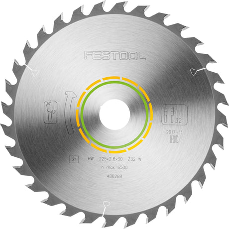 KREISSÄGEBLATT  HW 225X2,6X30 W32