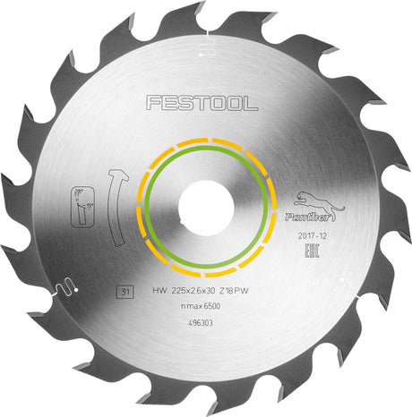 Kreissägeblatt  HW 225X2,6X30 PW18