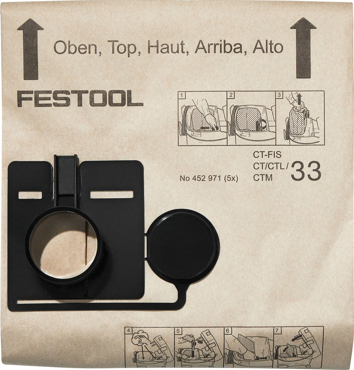 FILTERSACK      FIS-CT 33  5X