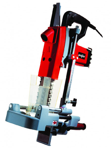 Schlosskastenstemmer SKS 130 im Transportkoffer mit 14 mm Kettengarnitur